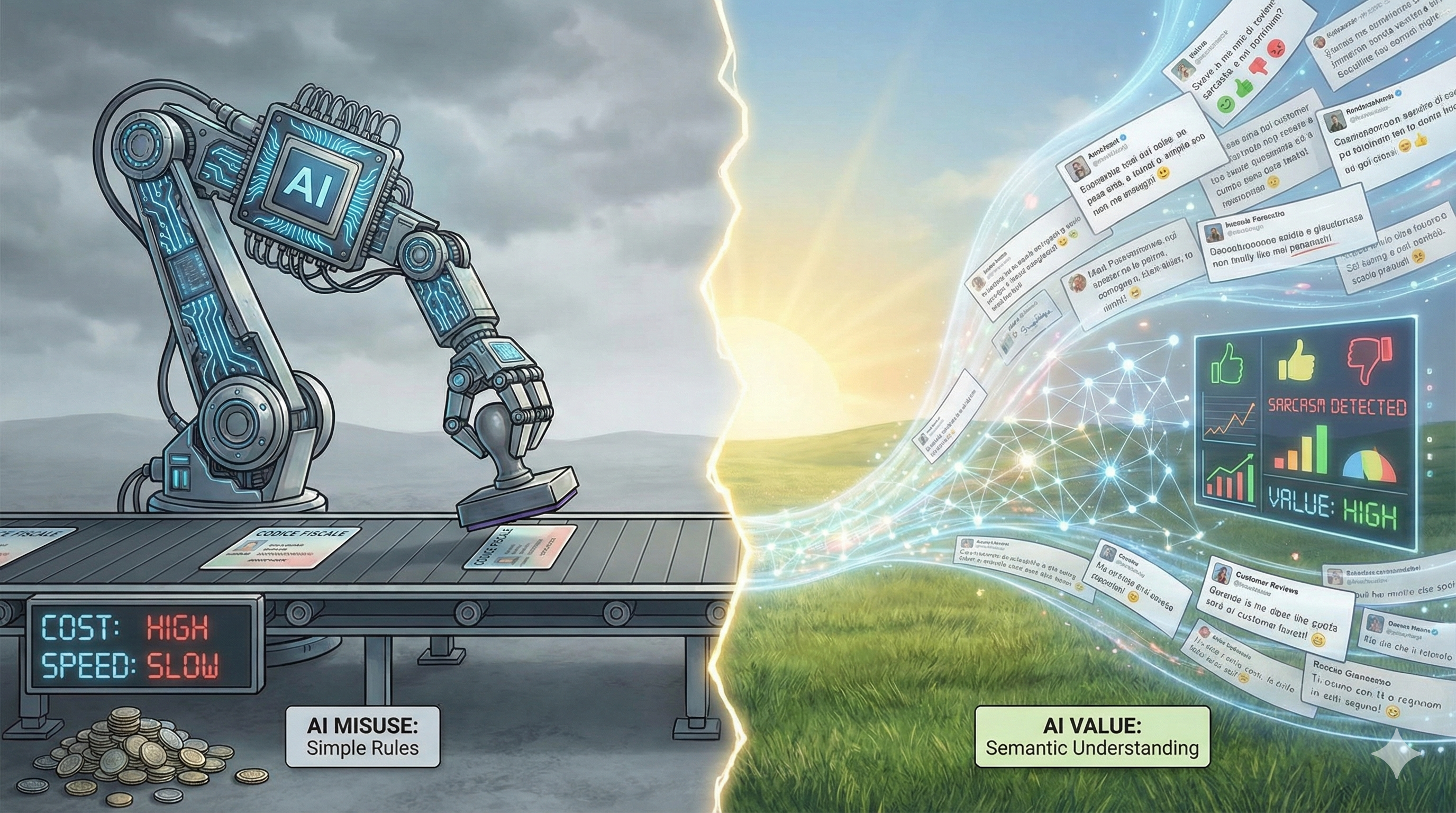 AI sì, AI no. Quando ha senso integrarla?