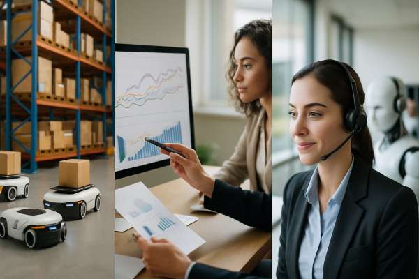 Esempi di applicazioni dell'intelligenza artificiale in diversi settori aziendali